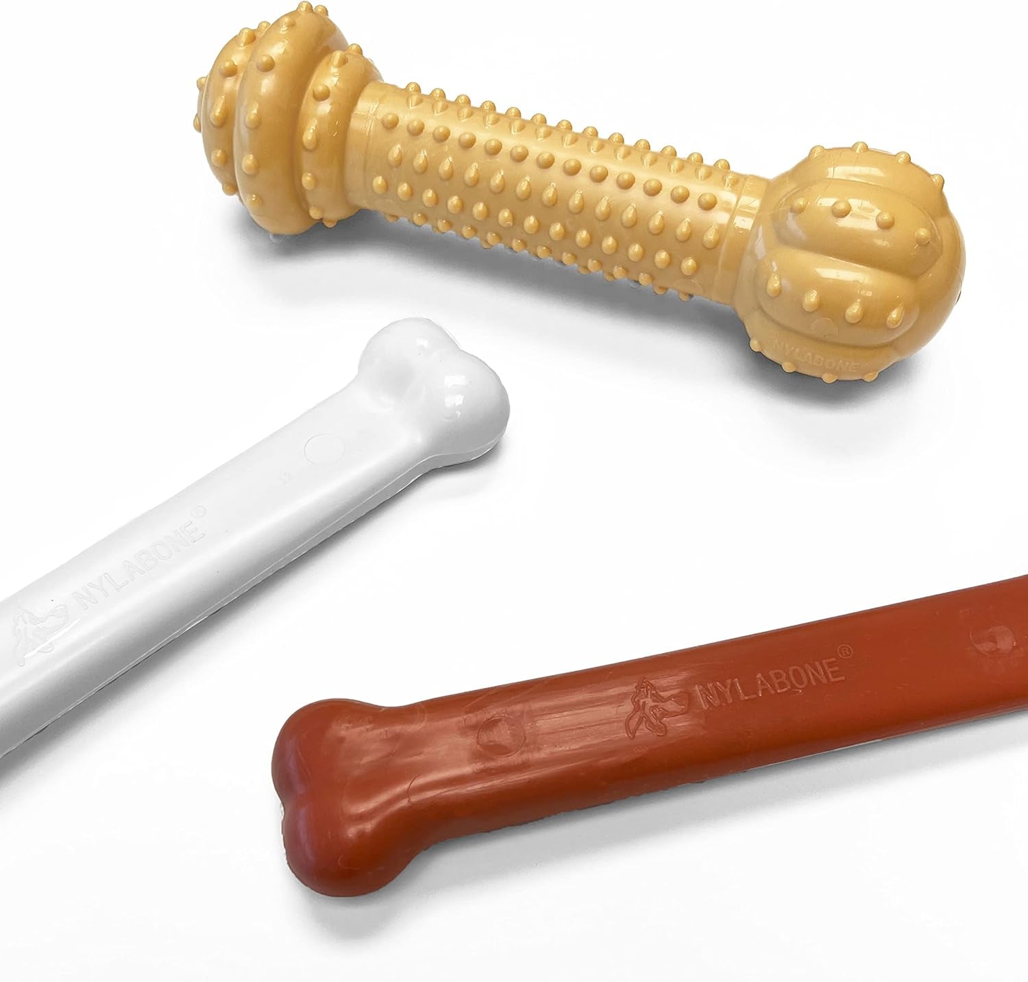 Power Chew Classic Bone Chew Toy for Dogs, Durable Dog Toys for Aggressive Chewers, Chicken Flavor, Large/Giant - up to 50 Lbs. (3 Count)