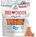 Dogs Love Chicken Jerky Dog Treats, Premium Two-Ingredient Dog Jerky with Usa-Raised Chicken, 3-Pound Bag